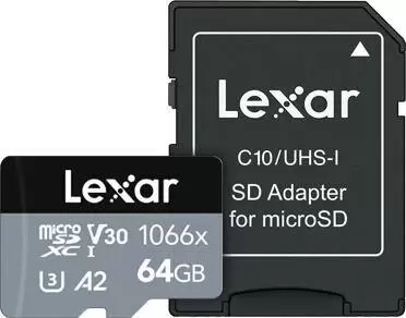 MEMORY MICRO SDXC 64GB UHS-I W A LMS1066064G-BNANG LEXAR