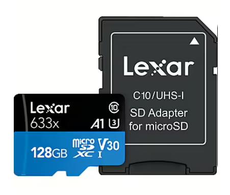 MEMORY MICRO SDXC 128GB UHS-I W A LMSBLPL128G-BNANG LEXAR