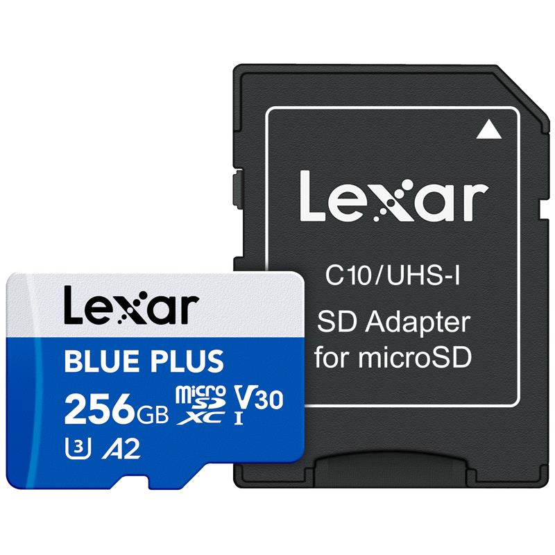 MEMORY MICRO SDXC 256GB UHS-I W A LMSBLPL256G-BNANG LEXAR