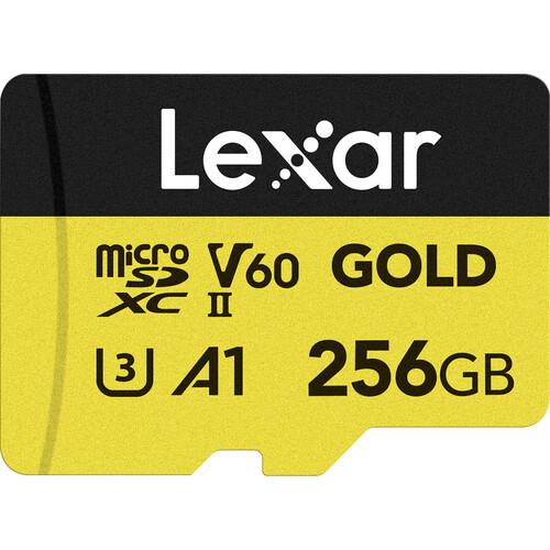 MEMORY MICRO SDXC 256GB UHS-II GOLD LMSGOLD256G-BNNNG LEXAR