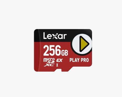 MEMORY MICRO SDXC 256GB UHS-I PLAY LMSXPS0256G-BNNNG LEXAR
