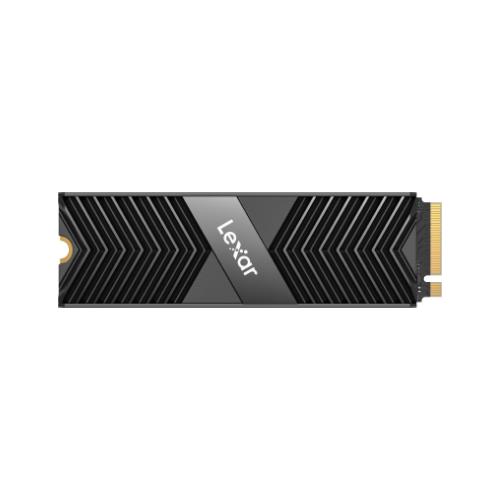 SSD LEXAR 1TB Heatsink M 2 PCIe Gen4 NVMe Write speed 6300 MBytes sec Read speed 7500 MBytes sec 10mm MTBF 1500000 hours LNM800P001T-RN8NG