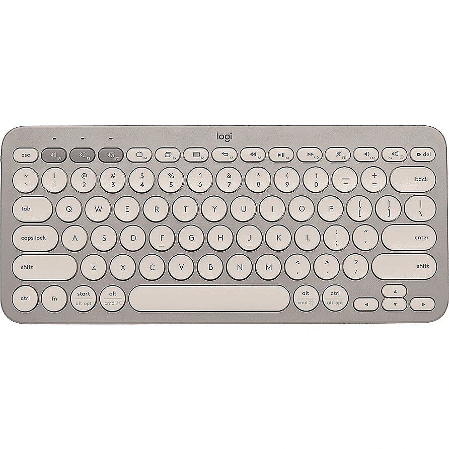 LOGI K380 Multi BT Keyboard - SAND (US)