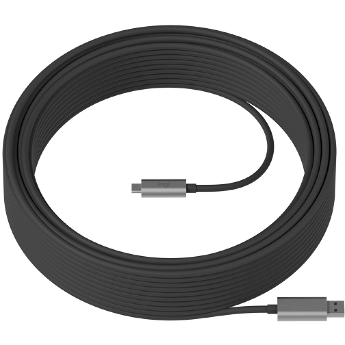 LOGI STRONG USB 3.1 CABLE 10m - GRAPHITE