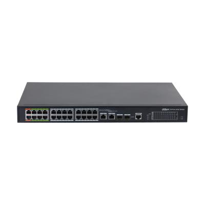 Switch DAHUA 24x10Base-T   100Base-TX 2x10Base-T   100Base-TX   1000Base-T 2x10 100 1000BASE-T SFP combo LR2226-24ET-360-V2