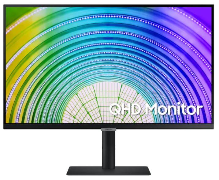 LCD Monitor SAMSUNG S27A600U 27   Panel IPS 2560x1440 16 9 75Hz 5 ms Swivel Pivot Height adjustable Tilt Colour Black LS27A600UUUXEN