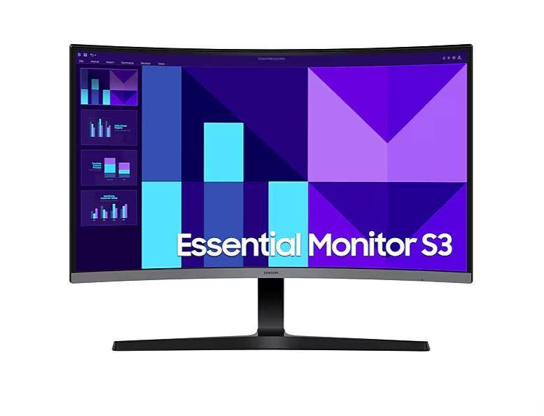 LCD Monitor SAMSUNG LS27D390GAUXEN 27   Business Curved Tilt Matte Panel VA 1920x1080 16 9 100Hz 4 ms LS27D390GAUXEN