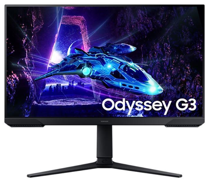 LCD Monitor SAMSUNG Odyssey G3 27   Gaming Panel VA 1920x1080 16 9 180Hz 1 ms Swivel Pivot Height adjustable Tilt Colour Black LS27DG302EUXEN