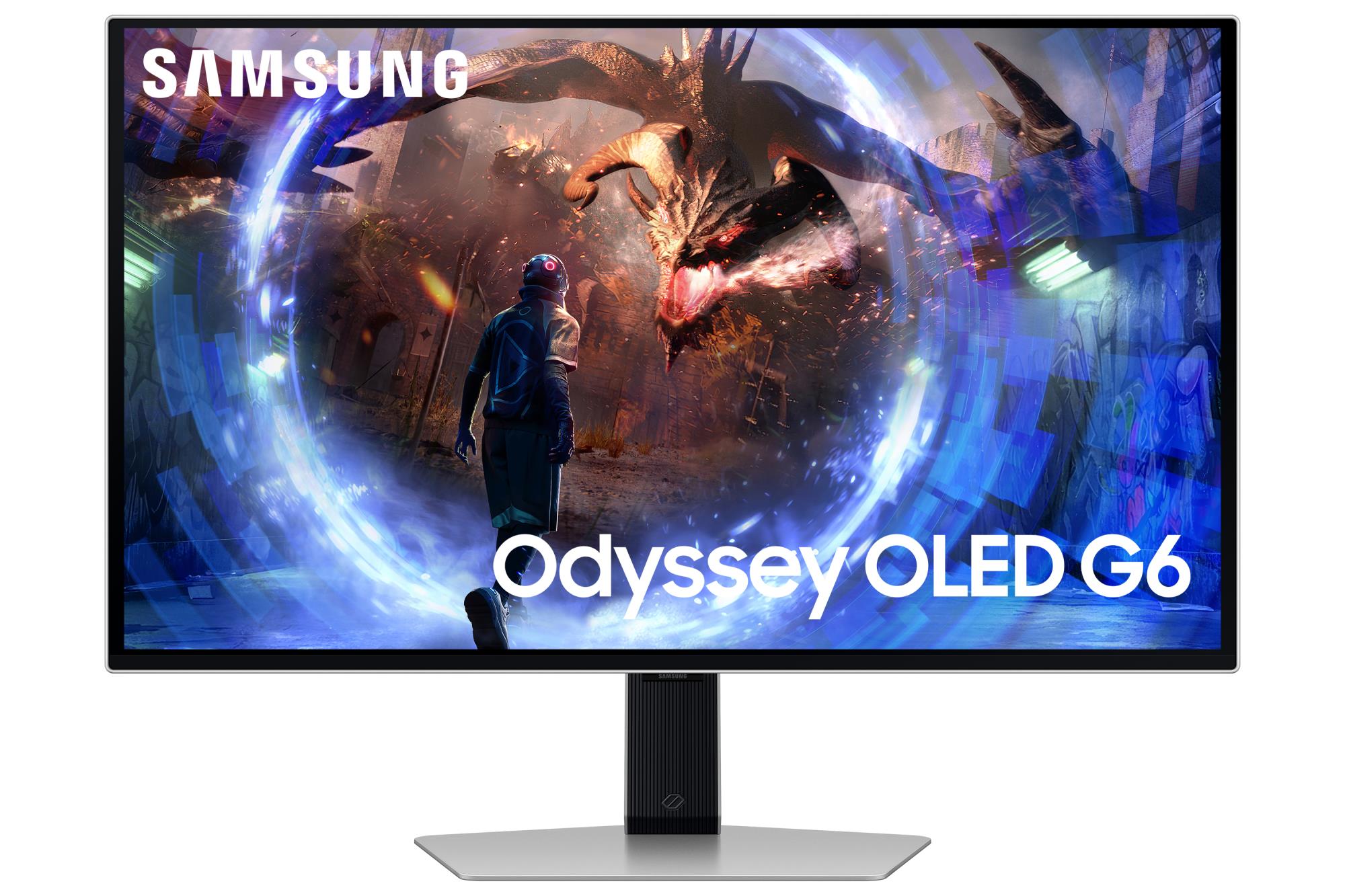 Monitor SAMSUNG 27    2560 x 1440 pixels Quad HD Native aspect ratio 16 9 OLED Flat LS27DG602SUXEN