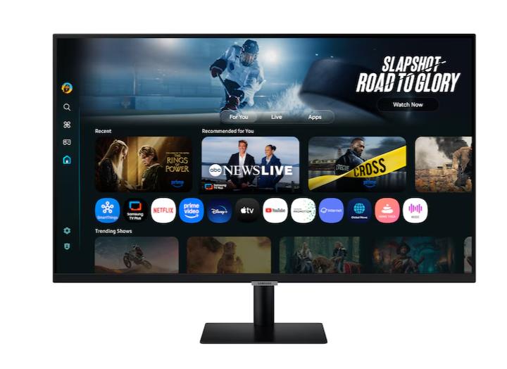 LCD Monitor SAMSUNG 32    3840 x 2160 pixels 4K Ultra HD Native aspect ratio 16 9 LCD Flat LS32FM700UUXDU