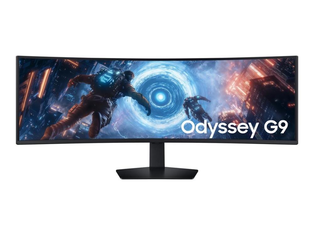 LCD Monitor SAMSUNG LS49FG916EUXEN 49   Gaming Curved Matte Panel VA 5120x1440 32 9 144Hz 1 ms Colour Black LS49FG916EUXEN