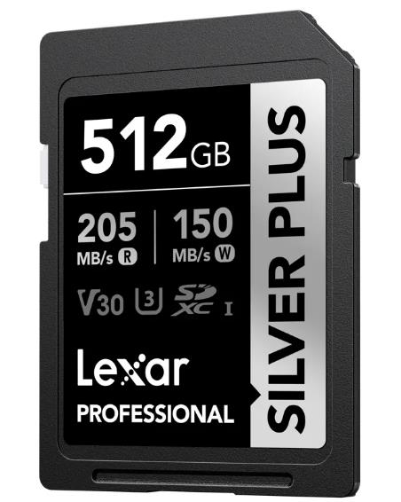 MEMORY SDXC 512GB UHS-I LSDSIPL512G-BNNNG LEXAR