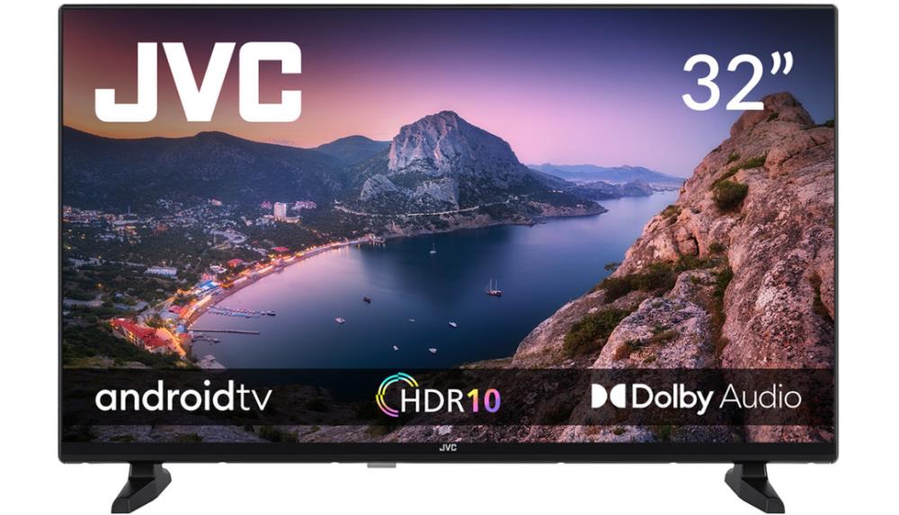 TV Set JVC 32   Smart HD 1366x768 Wireless LAN Bluetooth Android TV LT-32VAH3300