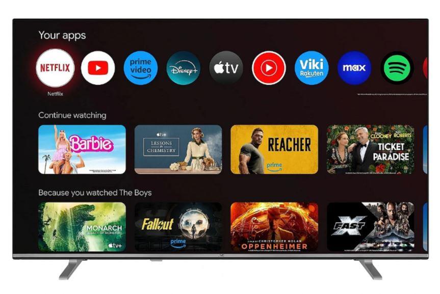 TV Set JVC 50   4K Smart 3840x2160 Black LT-50VG7400