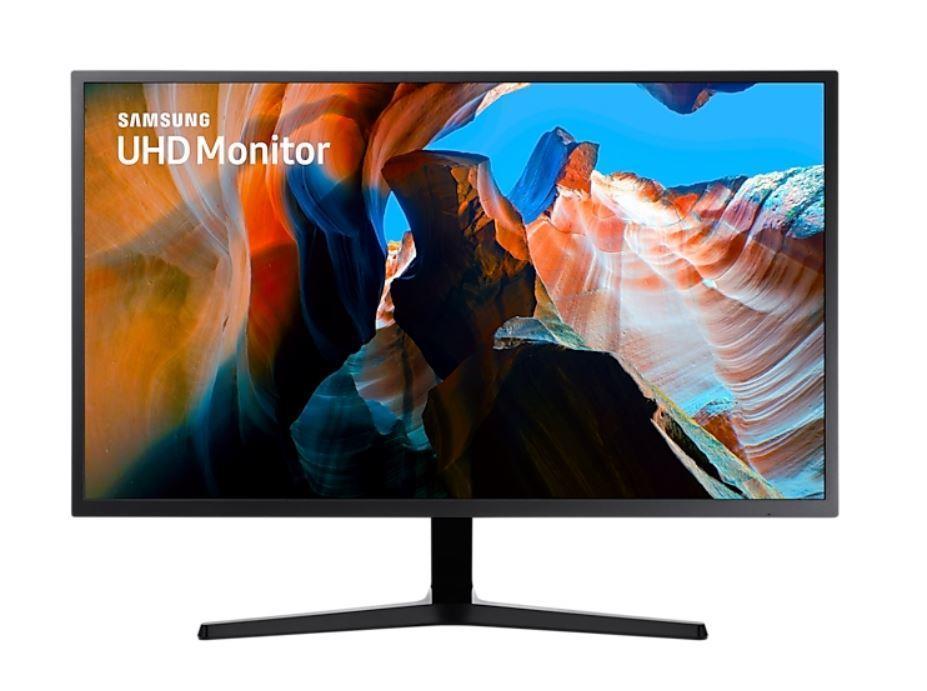 LCD Monitor SAMSUNG U32J590UQP 31 5   4K Panel VA 3840x2160 16 9 60Hz 4 ms Colour Blue   Grey LU32J590UQPXEN