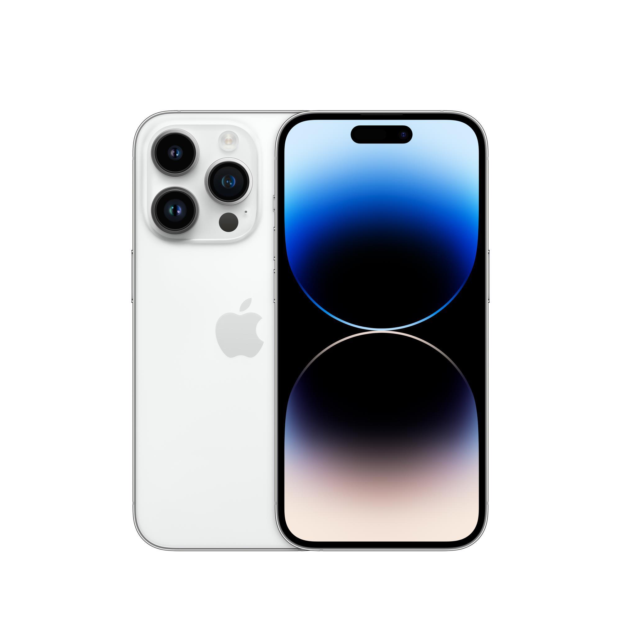 REFURB  PHONE IPHONE 14 PRO 256GB SILVER A GRADE RED