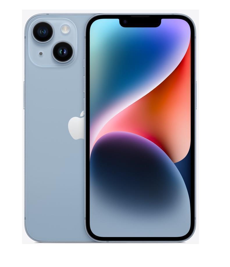 REFURB  PHONE IPHONE 14 256GB BLUE A GRADE RED