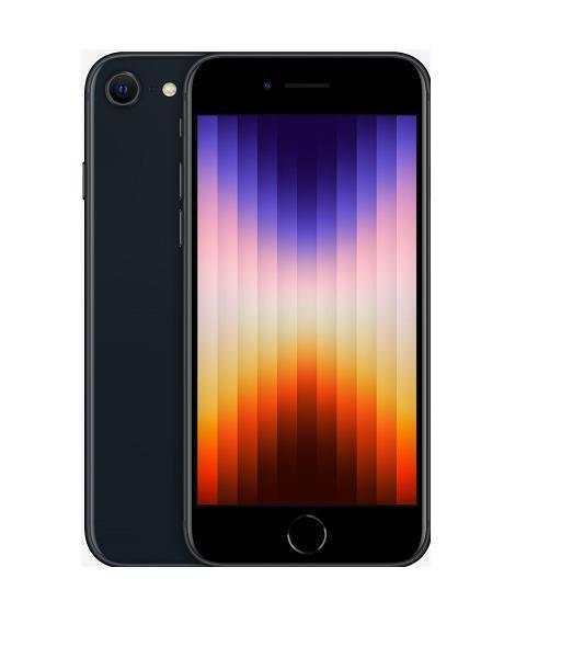 REFURB  PHONE IPHONE SE GEN3 128GB MIDNIGHT A GRADE RED