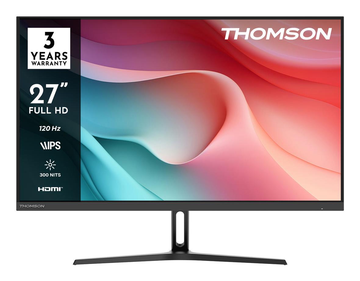 LCD Monitor THOMSON 27    1920 x 1080 pixels Full HD Native aspect ratio 16 9 Flat M27FB2Y15