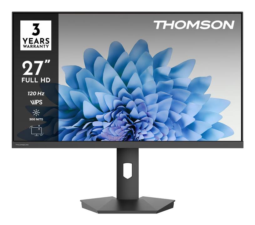 LCD Monitor THOMSON 27    1920 x 1080 pixels Full HD Native aspect ratio 16 9 Flat M27FB5C15