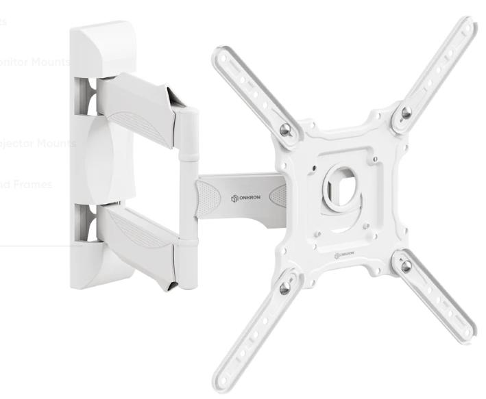 TV SET ACC WALL MOUNT  32-65   WHITE M4-W ONKRON