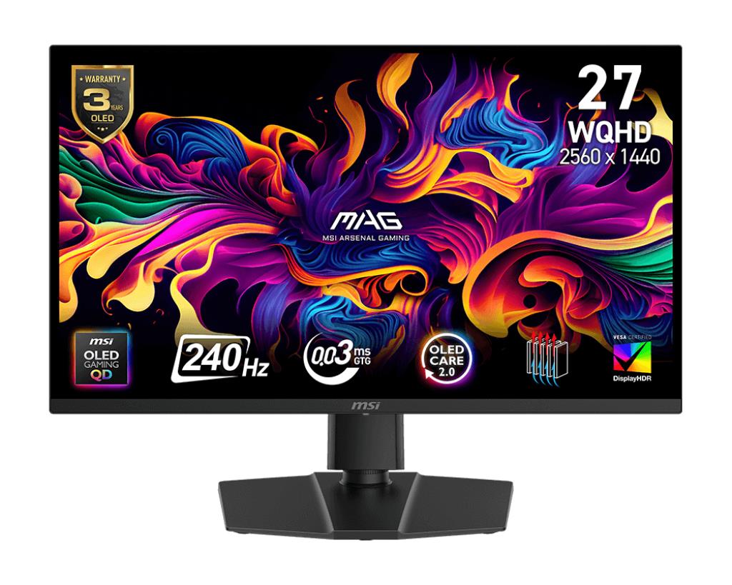 MSI MAG 273QP QD-OLED X24 26 5inch WQHD