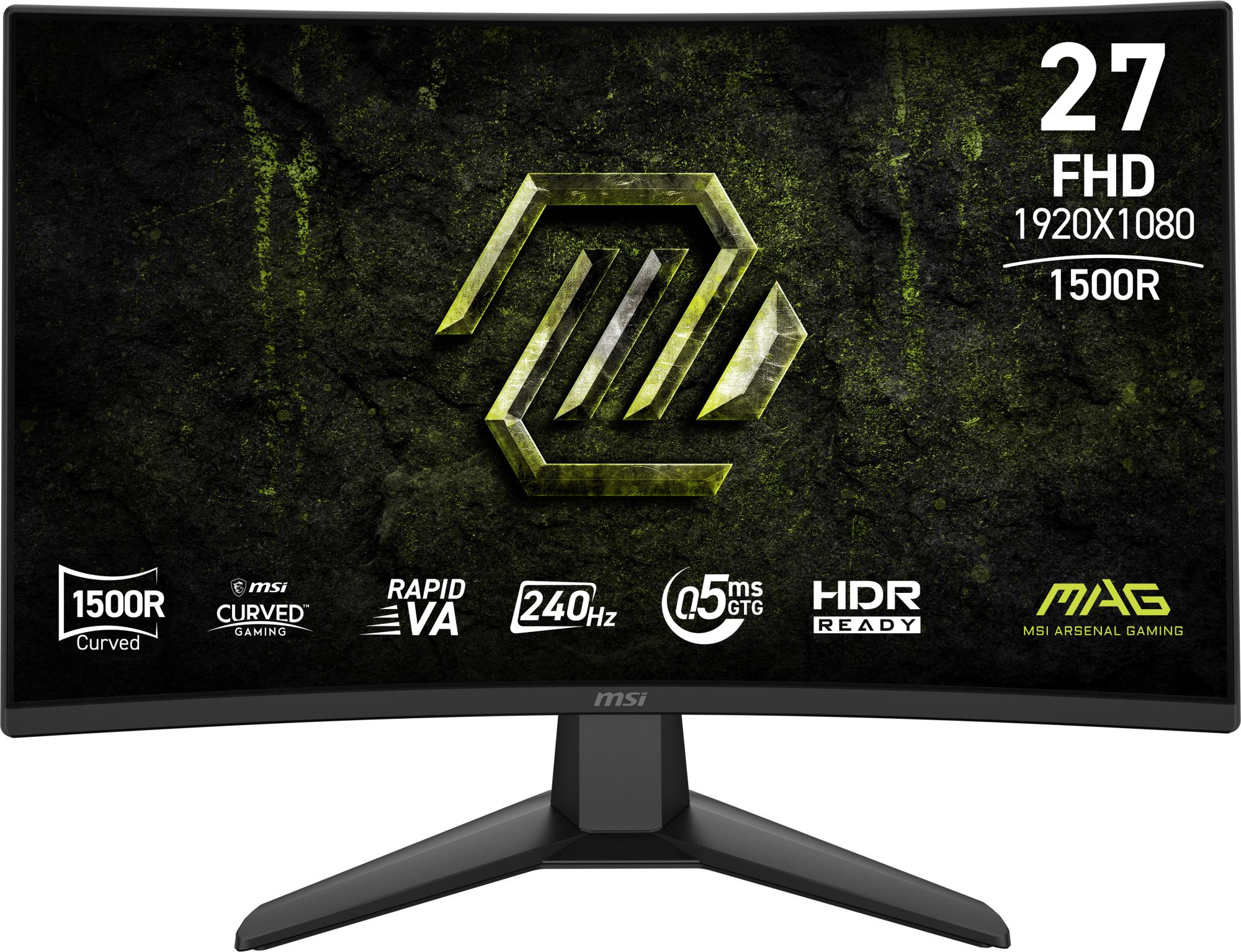 LCD Monitor MSI 27    1920 x 1080 pixels Full HD Native aspect ratio 16 9 Curved MAG274CFX24