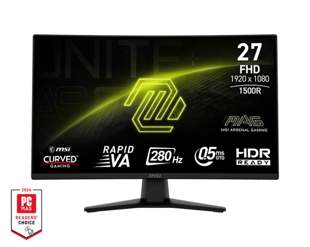 LCD Monitor MSI 27    1920 x 1080 pixels Full HD Native aspect ratio 16 9 Curved MAG274CXF
