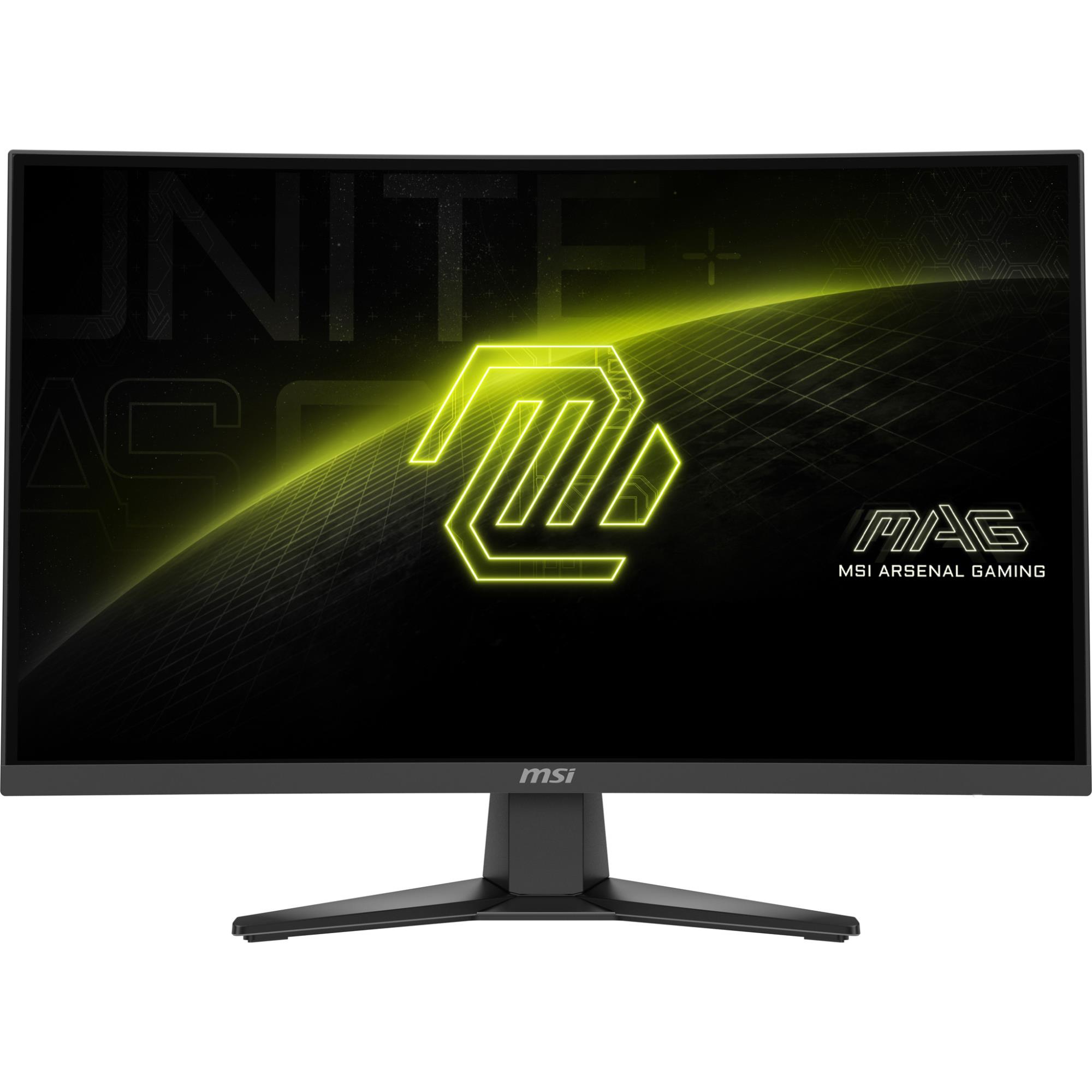 LCD Monitor MSI MAG 275CQF E18 27   Gaming Curved Matte Panel VA 2560x1440 16 9 180Hz 0 5 ms Colour Black MAG275CQFE18