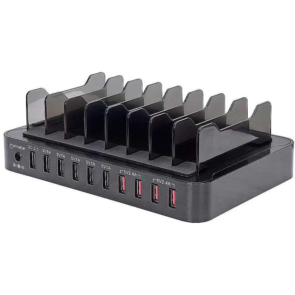 MANHATTAN 10-Port USB Charing Station