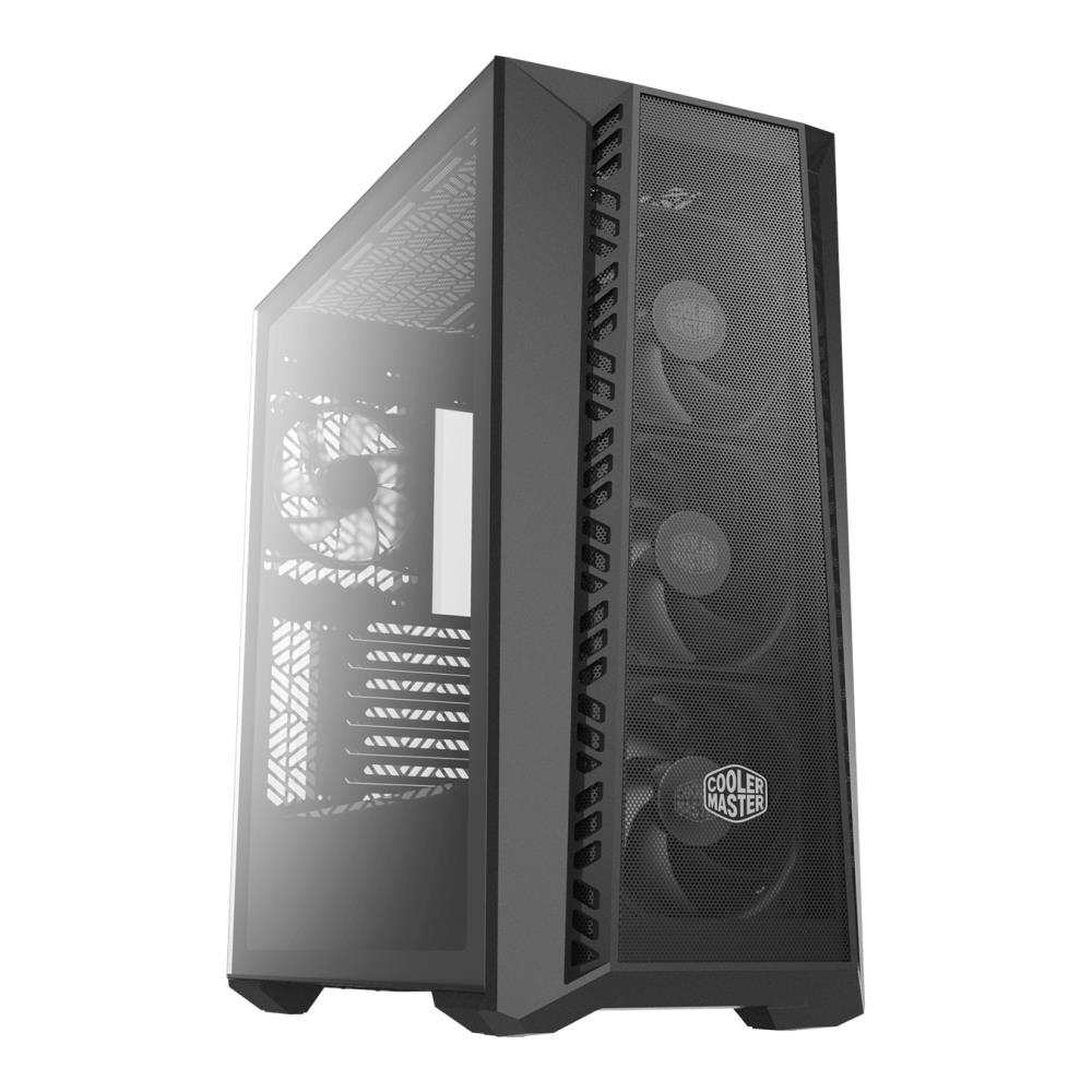 Case COOLER MASTER MASTERBOX 520 MESH BLACKOUT EDITION MidiTower Not included ATX CEB EATX MicroATX Colour Black MB520-KGNN-SNO