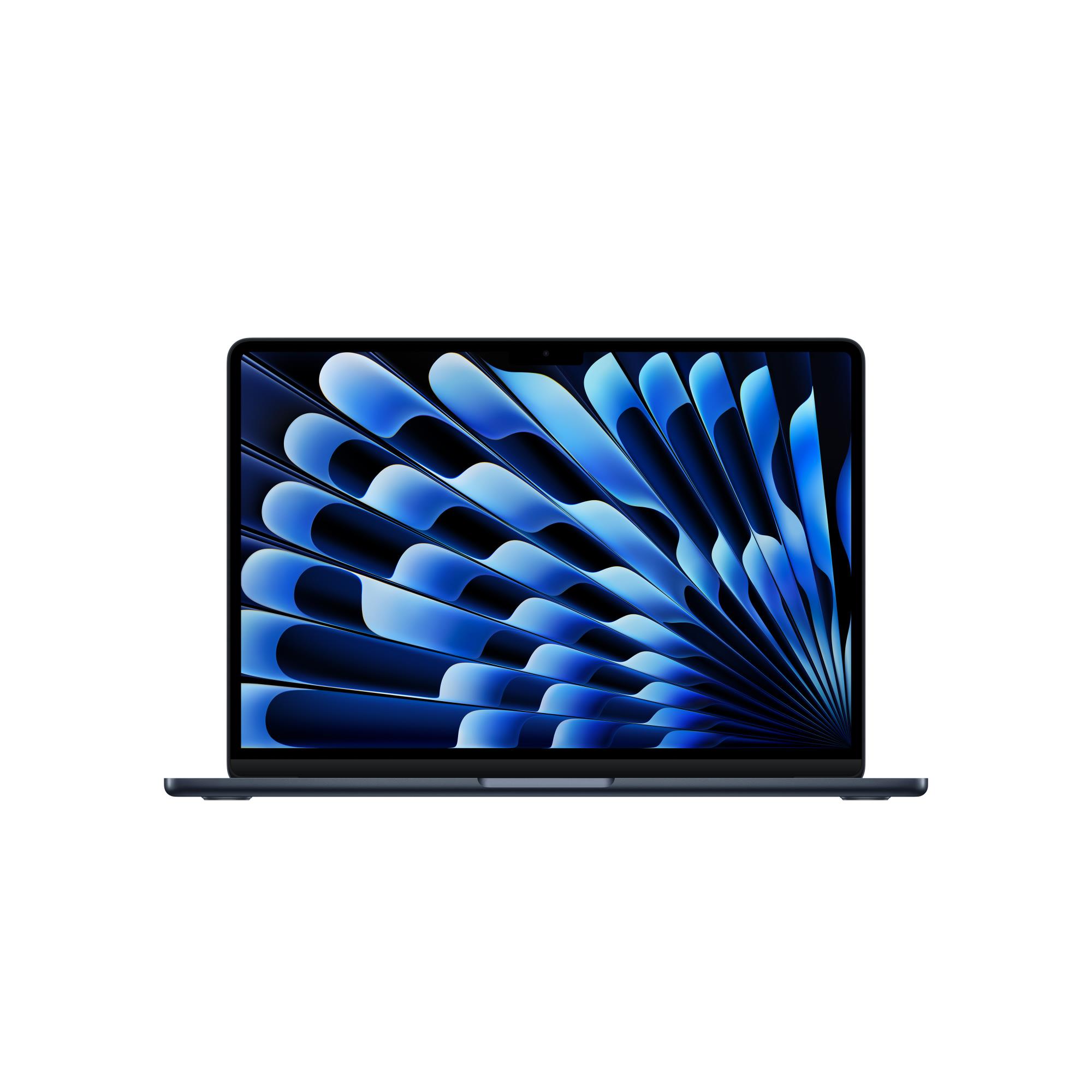 Notebook APPLE MacBook Air CPU Apple M M5 13 6    2560 x 1664 pixels RAM 16 GB SSD 1000 GB Discrete graphics Not available On-board graphics Yes OS installed macOS Tahoe Colour Navy Weight 1 23 kg MDHF4ZE A