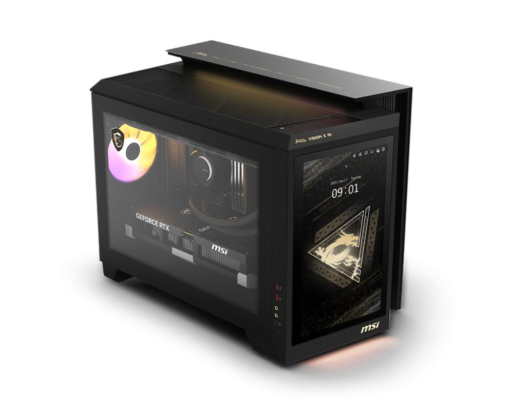 PC MSI MEG Vision X AI 2nd Desktop Intel Core Ultra 7 265K 32 GB DDR5-SDRAM Storage SSD SSD 2 TB NVIDIA GeForce RTX 5080 Intel Graphics Wi-Fi Yes Bluetooth Yes Windows 11 Home MEGVISXAI2NVV7-004EU
