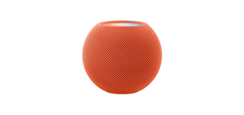 Portable Speaker APPLE HomePod mini Orange Portable Wireless Bluetooth WiFi MJ2D3