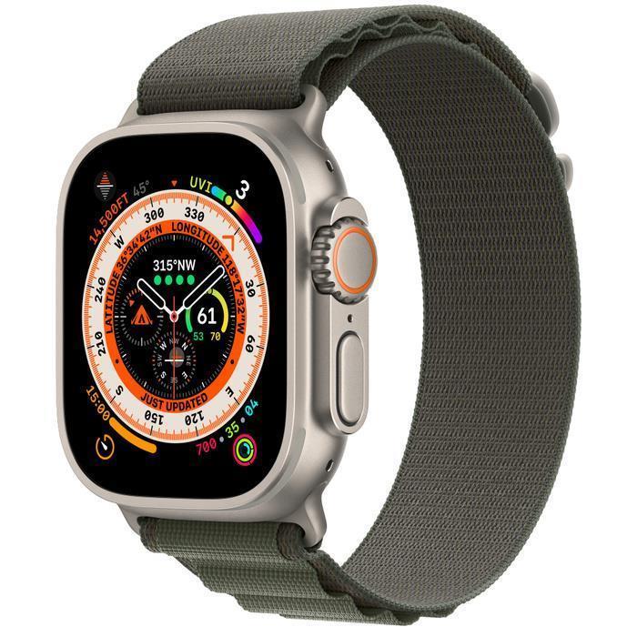 SMARTWATCH ULTRA 49MM GPS TITANIUM GREEN MNHJ3 APPLE