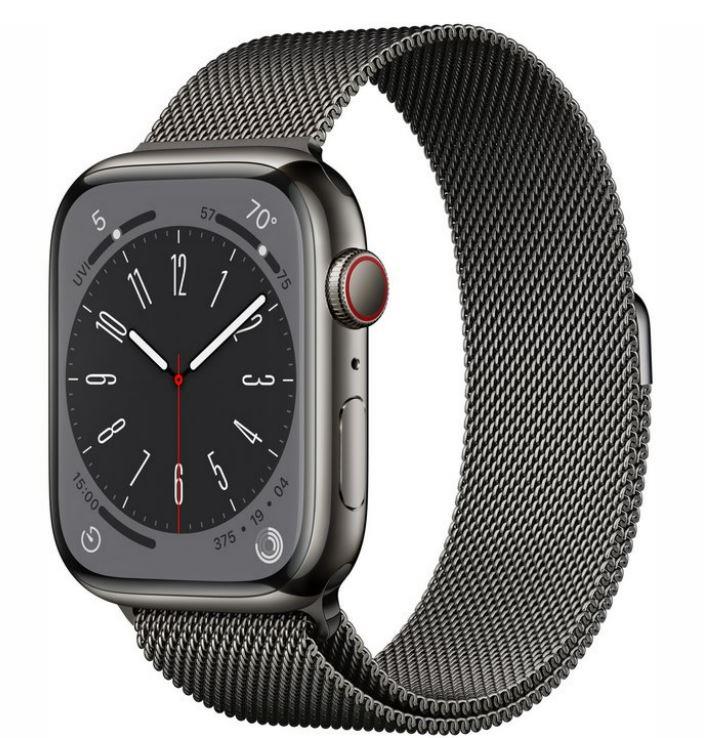 SMARTWATCH SERIES8 41MM CELL. STEEL MILANES MNJM3EL A APPLE