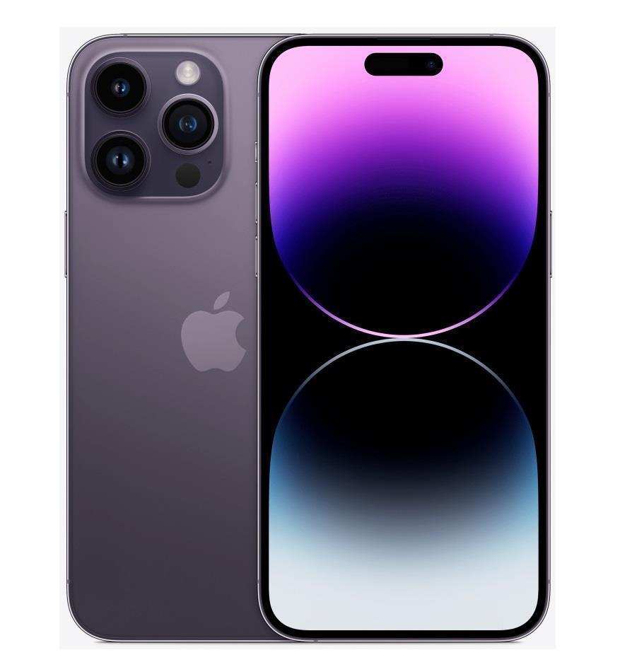 REFURB  PHONE IPHONE 14 PROMAX 128GB DEEP PURPLE A GRADE RED