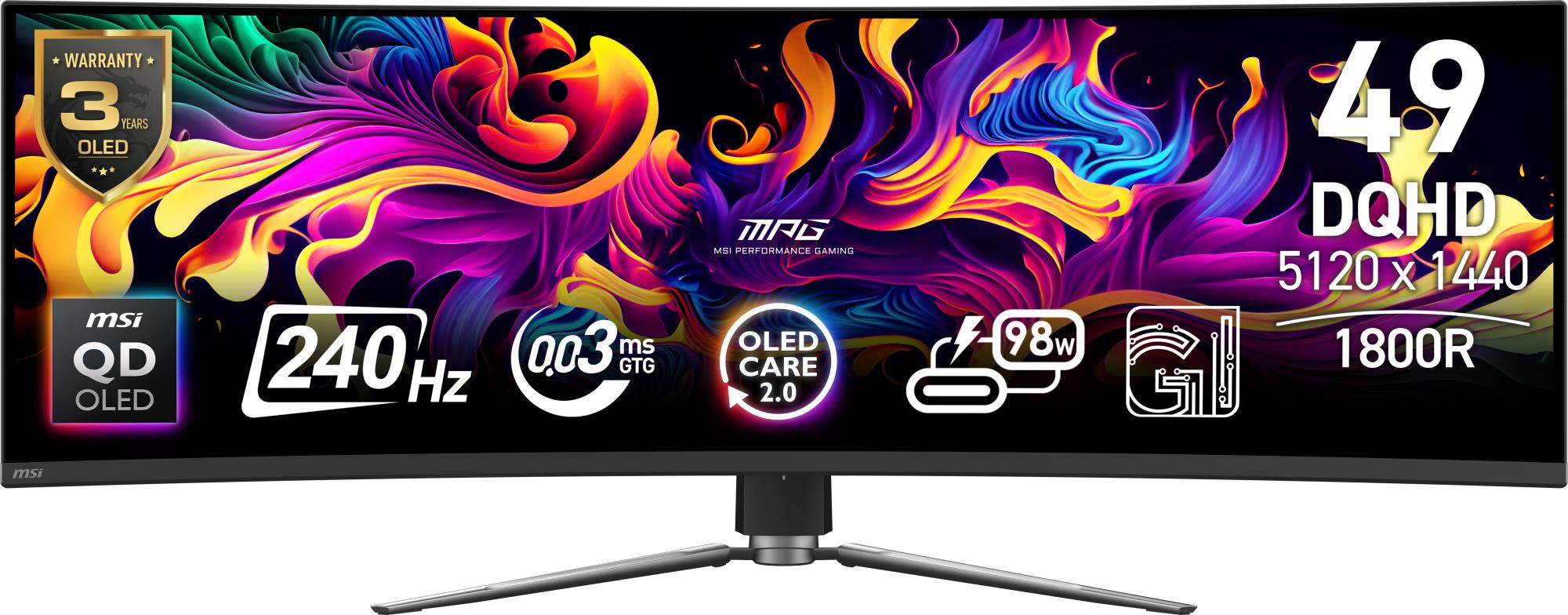 MSI MPG 491CQPX QD-OLED 49inch DQHD