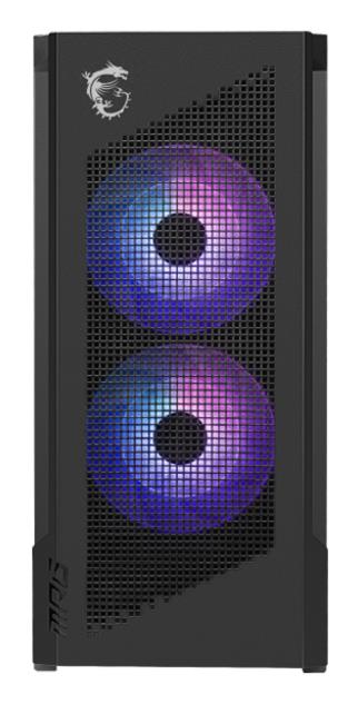 Case MSI ATX micro ATX Mini-ITX EATX Black Midi Tower PC MPGVELOX300RAIRFLOWPZ