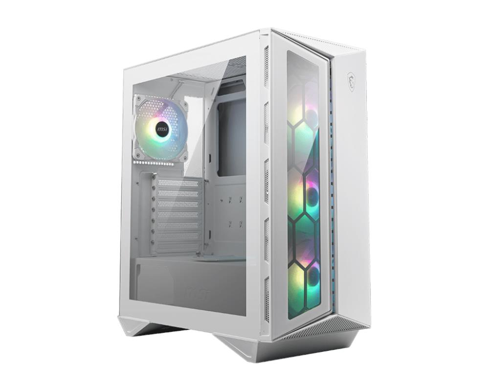 Case MSI MPG GUNGNIR 110R WHITE MidiTower Case product features Transparent panel Not included ATX MicroATX MiniITX Colour White MPGGUNGNIR110RWHITE