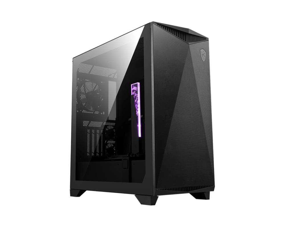 Case MSI MPG GUNGNIR 300P AIRFLOW MidiTower Case product features Transparent panel Not included ATX EATX MicroATX MiniITX Colour Black MPGGUNGNIR300PAIRFLOW