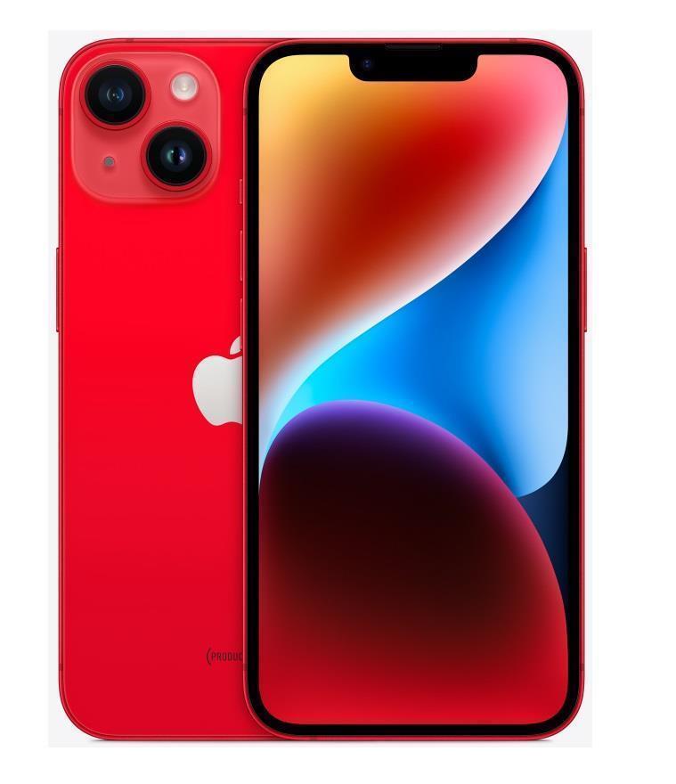 MOBILE PHONE IPHONE 14 256GB RED MPWH3 APPLE