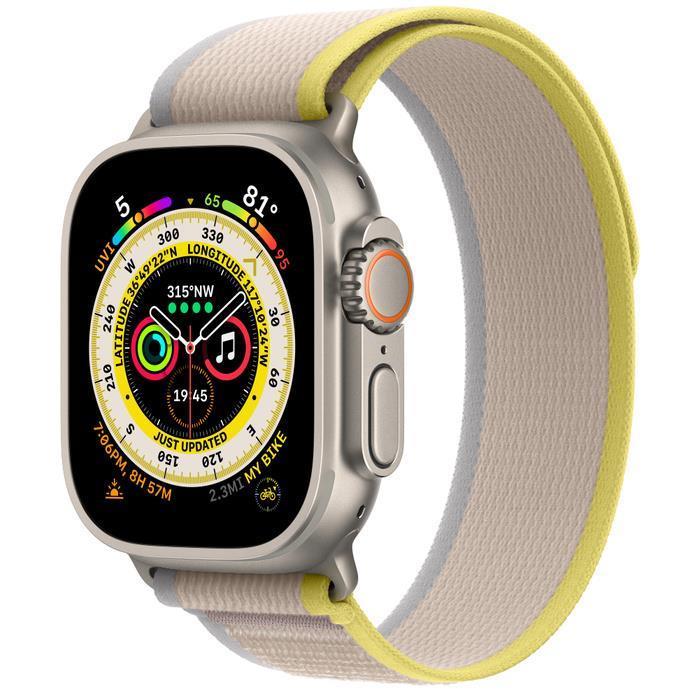SMARTWATCH ULTRA 49MM CELL. TITANIUM YELLOW MQFU3 APPLE