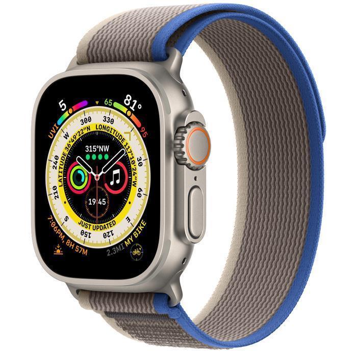 SMARTWATCH ULTRA 49MM CELL. TITAN. BLUE-GREY MQFV3 APPLE
