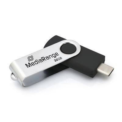 MEMORY DRIVE FLASH USB-C 32GB MR1952 MEDIARANGE