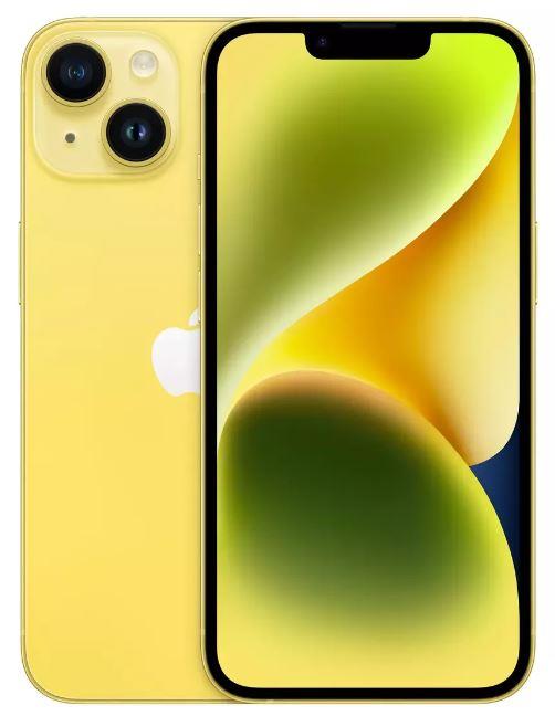 MOBILE PHONE IPHONE 14 128GB YELLOW MR3X3 APPLE