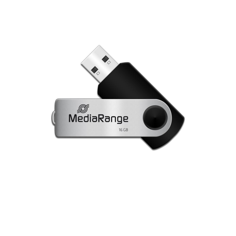 MEMORY DRIVE FLASH USB2 16GB MR910 MEDIARANGE
