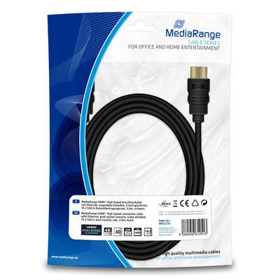 CABLE HDMI-HDMI 3M MRCS155 MEDIARANGE