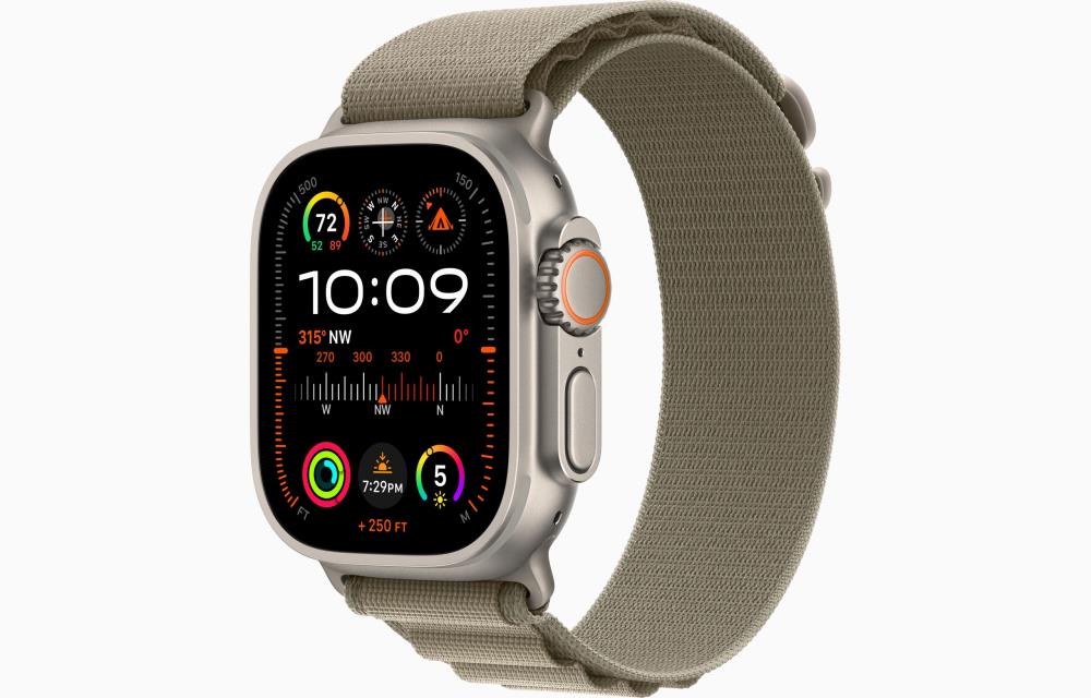 SMARTWATCH ULTRA 2 49MM CELL. TITANIUM OLIVE MREX3EL A APPLE