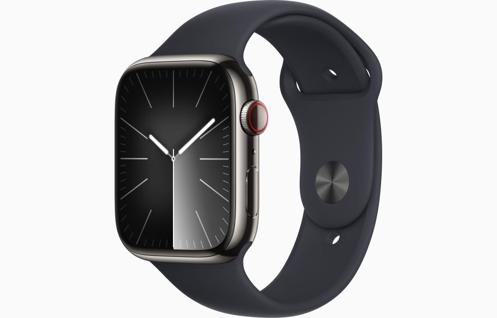 SMARTWATCH SERIES 9 45MM CELL. GR.STAINL MIDN MRMW3ET A APPLE